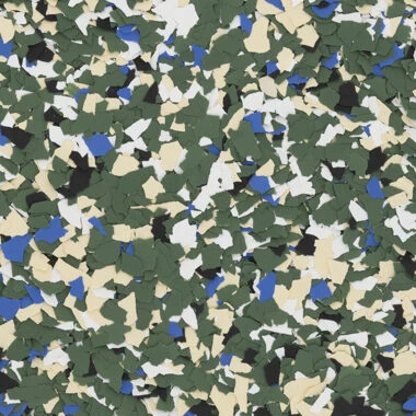 Milwaukee FB-231 decorative-flake color sample