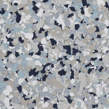 Rapids FB-506 decorative-flake color sample