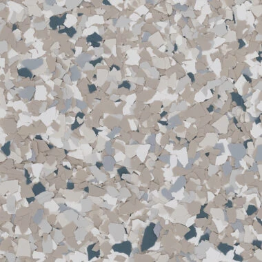 Morning Dew FB-609 decorative-flake color sample