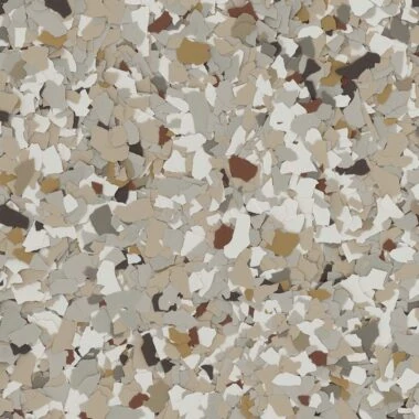 Creekbed flake color sample