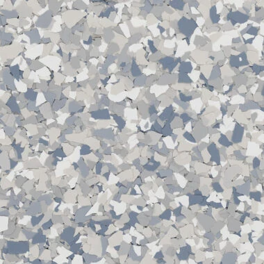 Sea Mist FB-802 decorative-flake color sample
