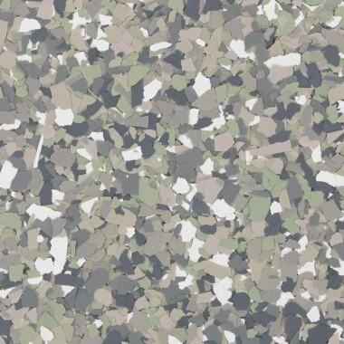Thyme FB-977 decorative-flake color sample