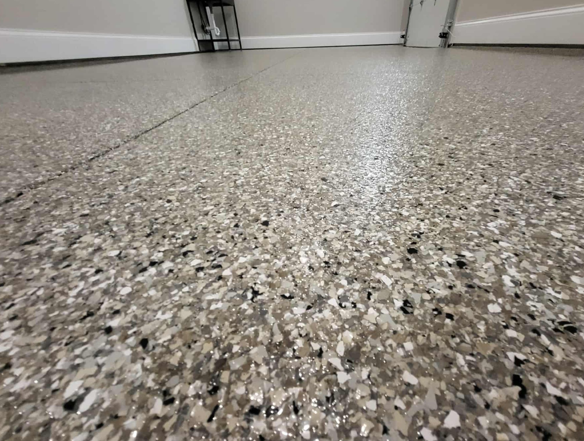 is epoxy flooring slippery
